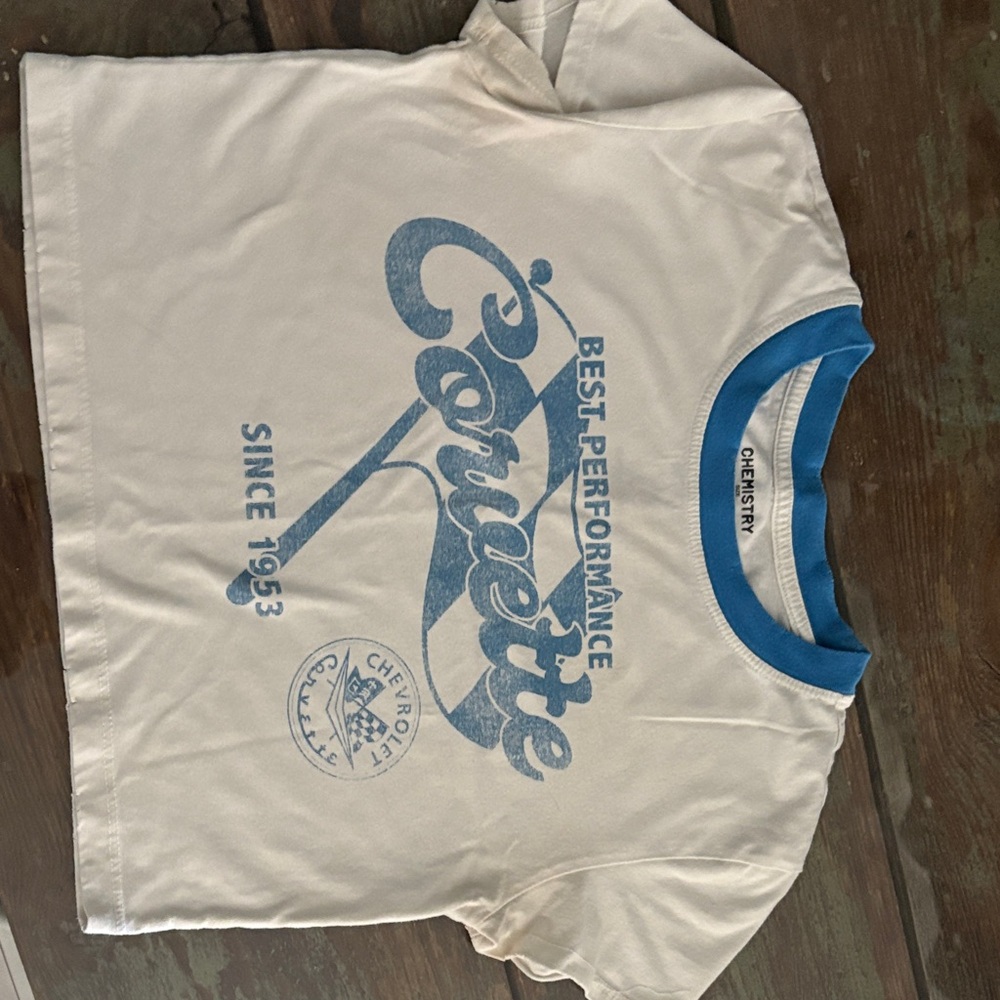 Chemistry Blue and White Apparel